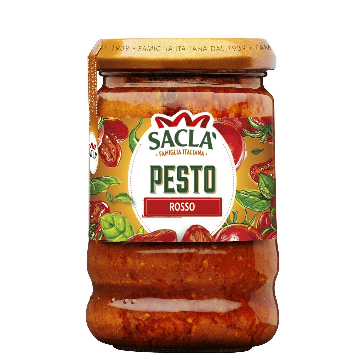 SACLA Sauce pesto aux tomates Sans gluten 190ml