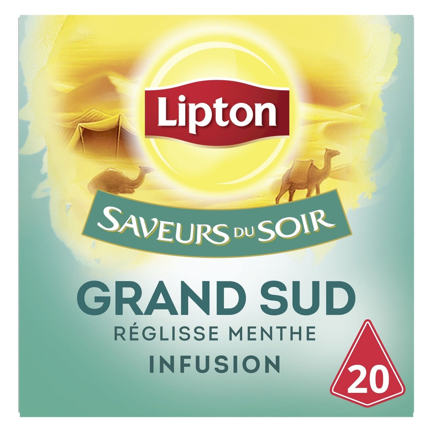 LIPTON Infusion grand sud saveurs du soir 25 sachets 32g