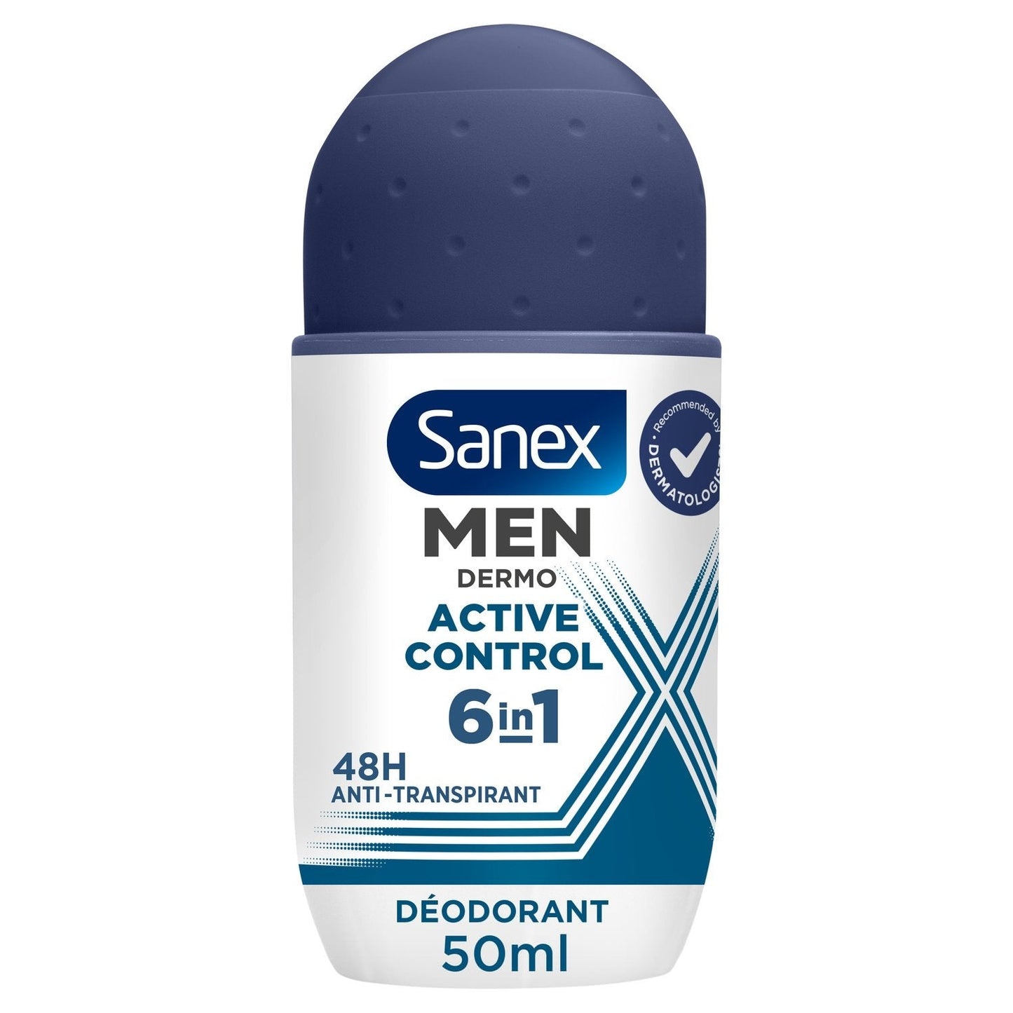 SANEX Déodorant Bille Men Dermo Active Control anti-transpirant 50ml