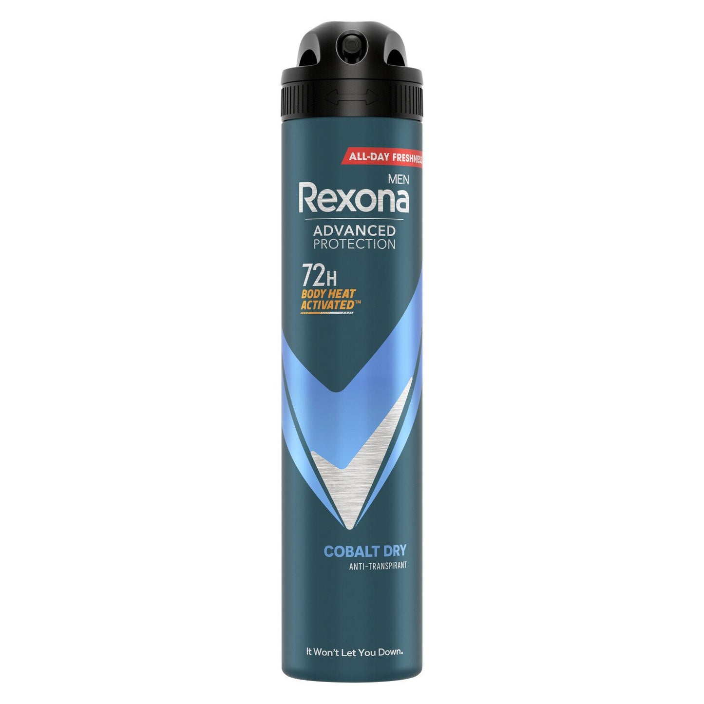 REXONA Déodorant Homme Anti-Transpirant Cobalt Dry 200ml