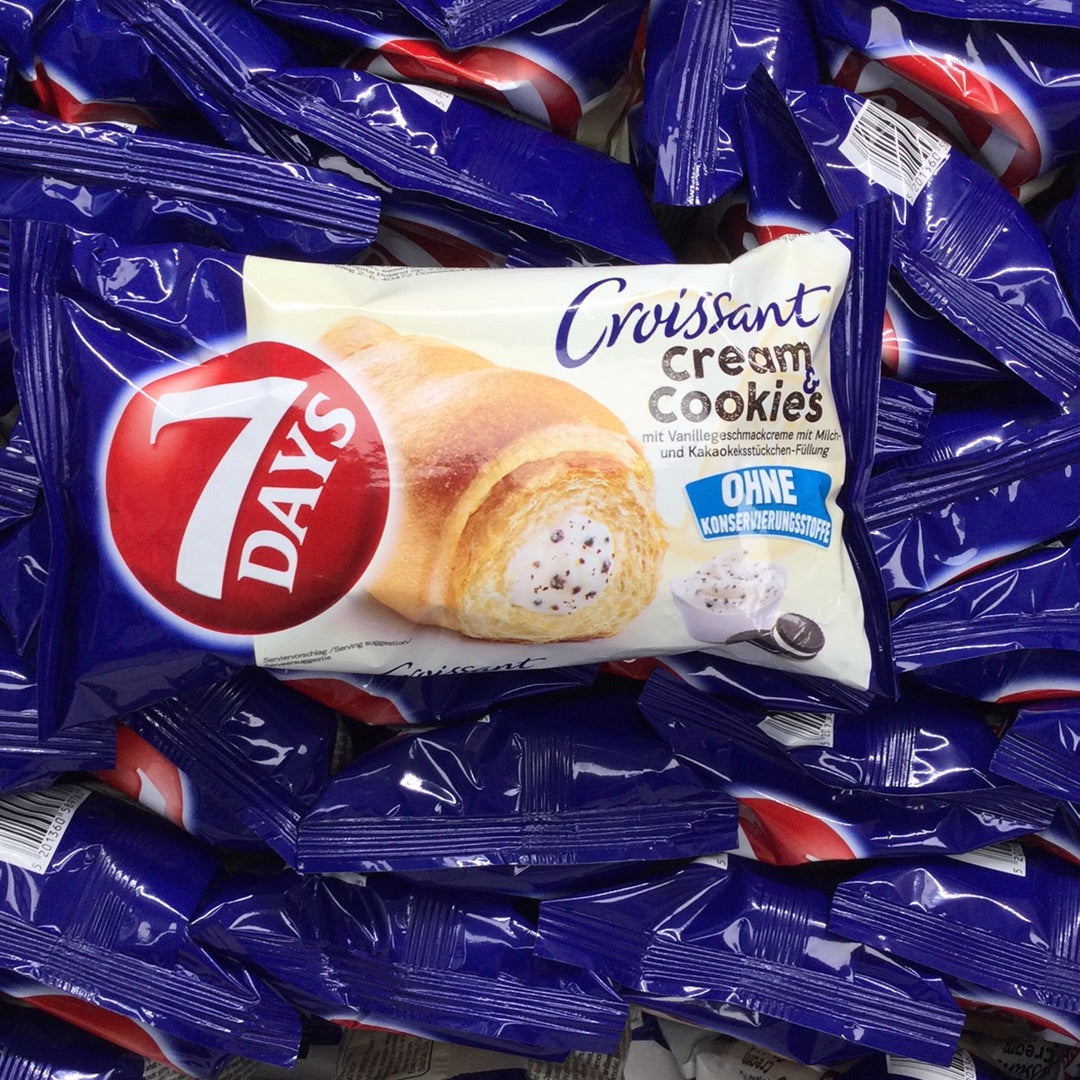 7Days croissant cream cookies oreo