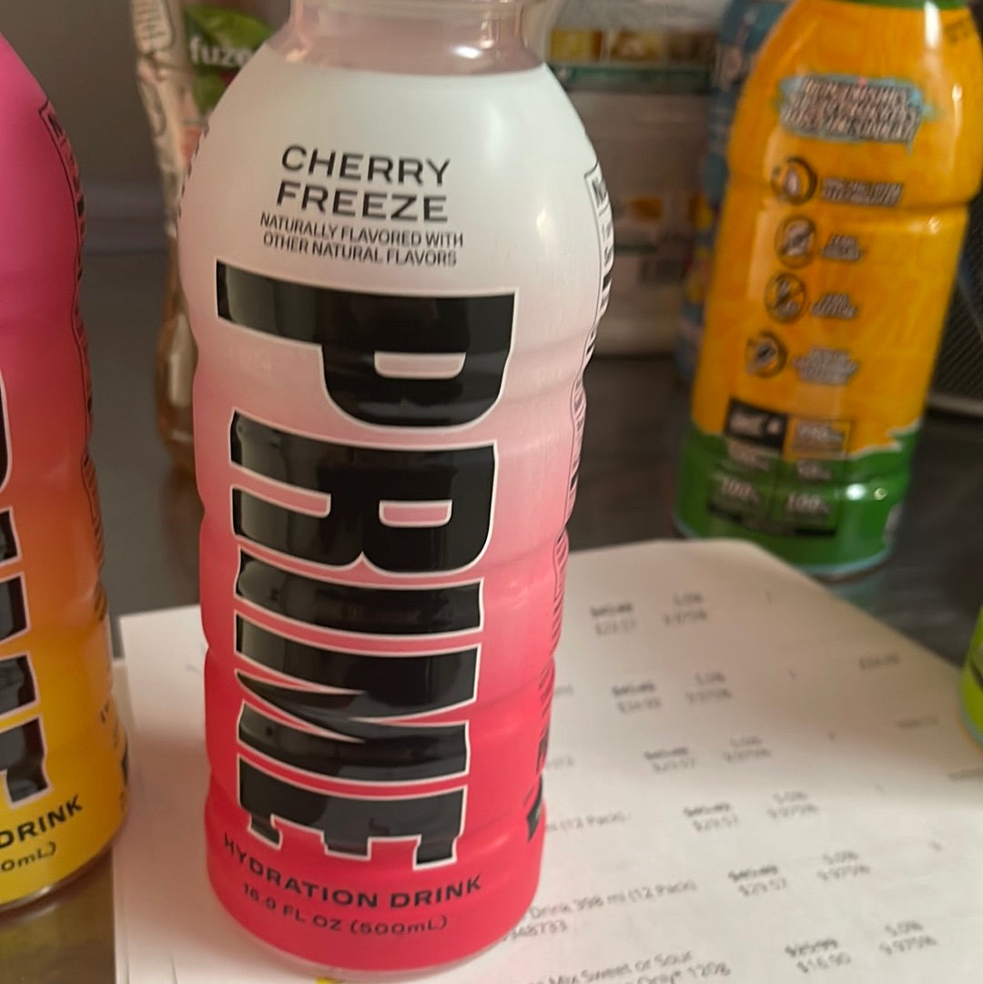 Prime cherry freeze 500 ml