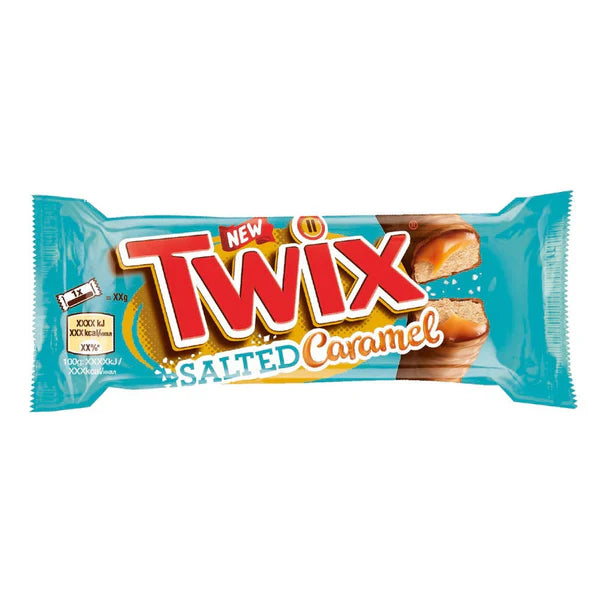 TWIX Salted Caramel Candy Bar 38.6 g