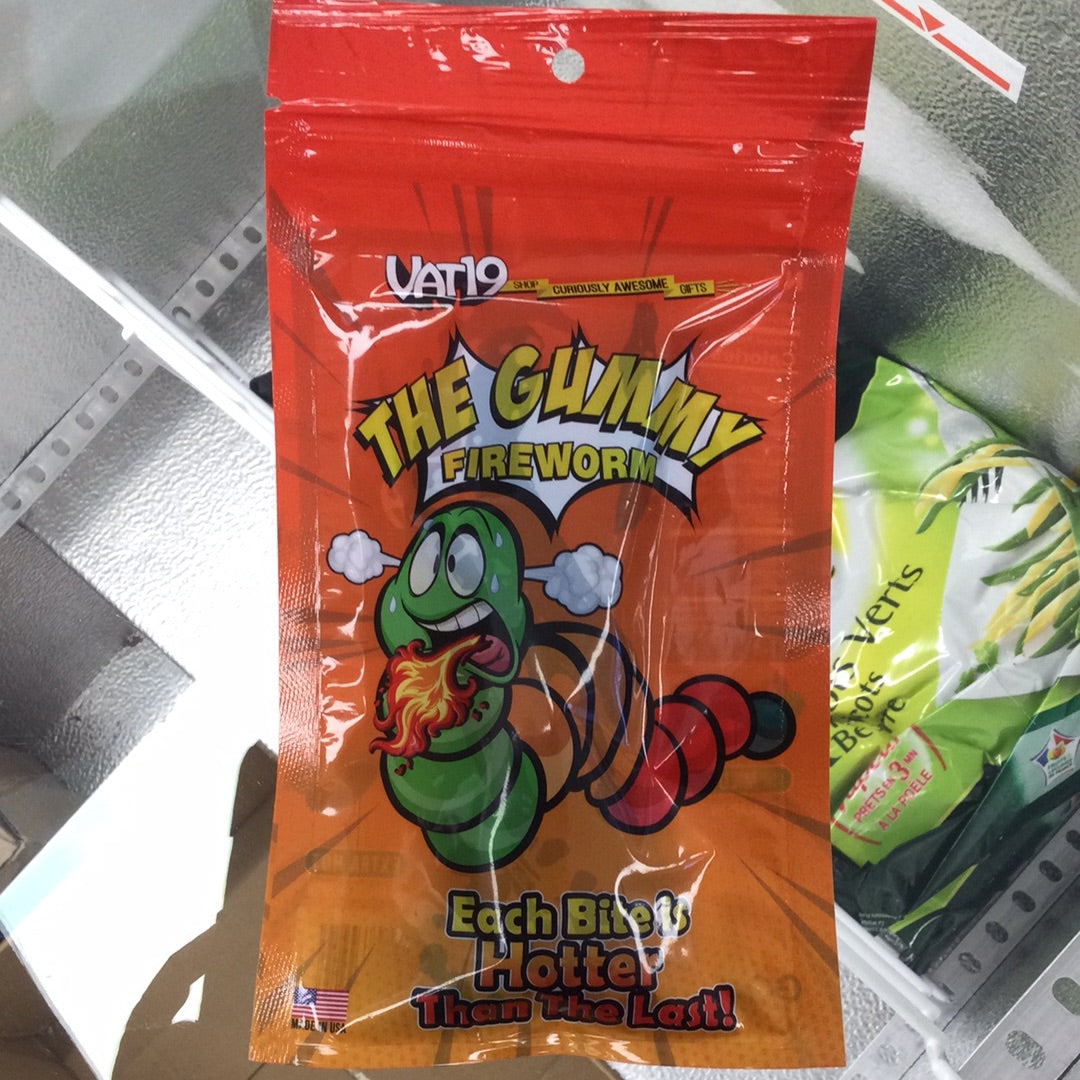 The gummy fireworm