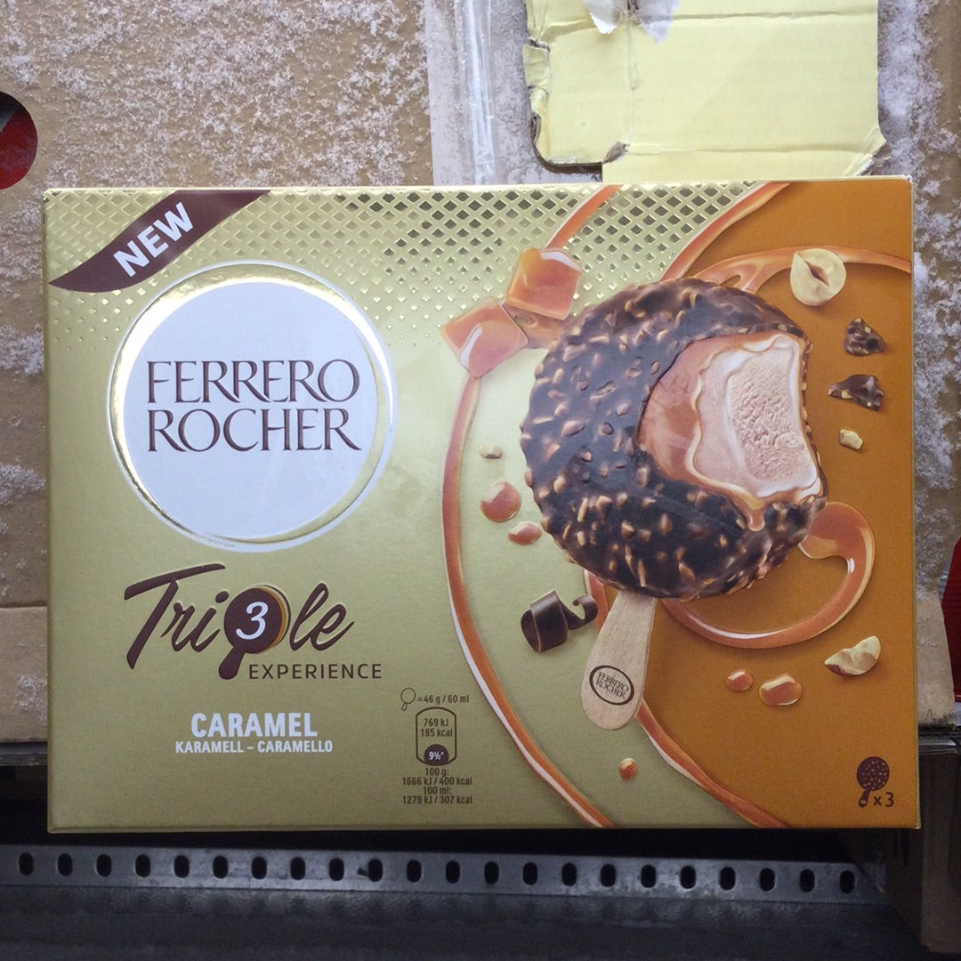 Ferrero Rocher triple expérience caramel x3