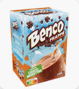 BENCO Frappé saveur choco-noisettes les 10 sachets (100g)