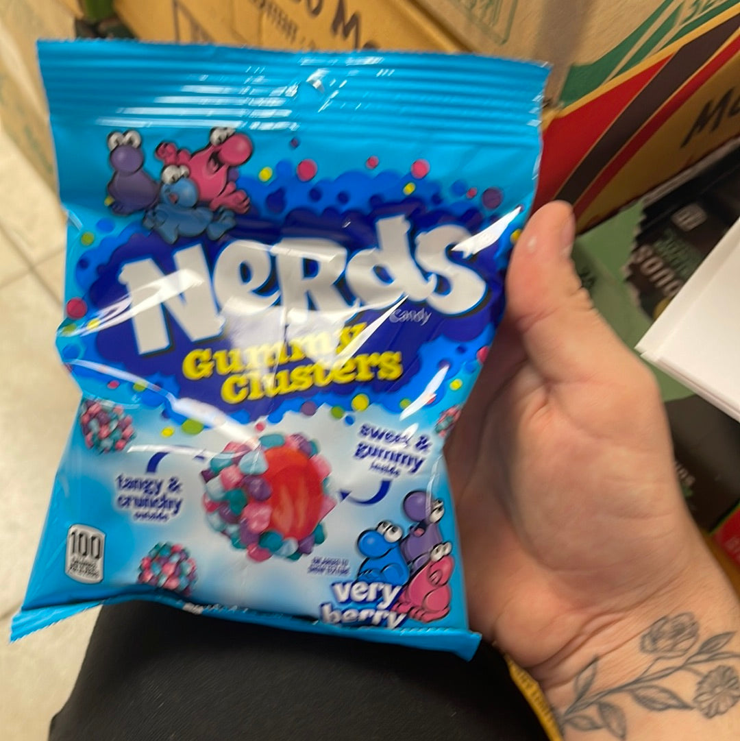 Nerds gummy clusters verry berry 141g