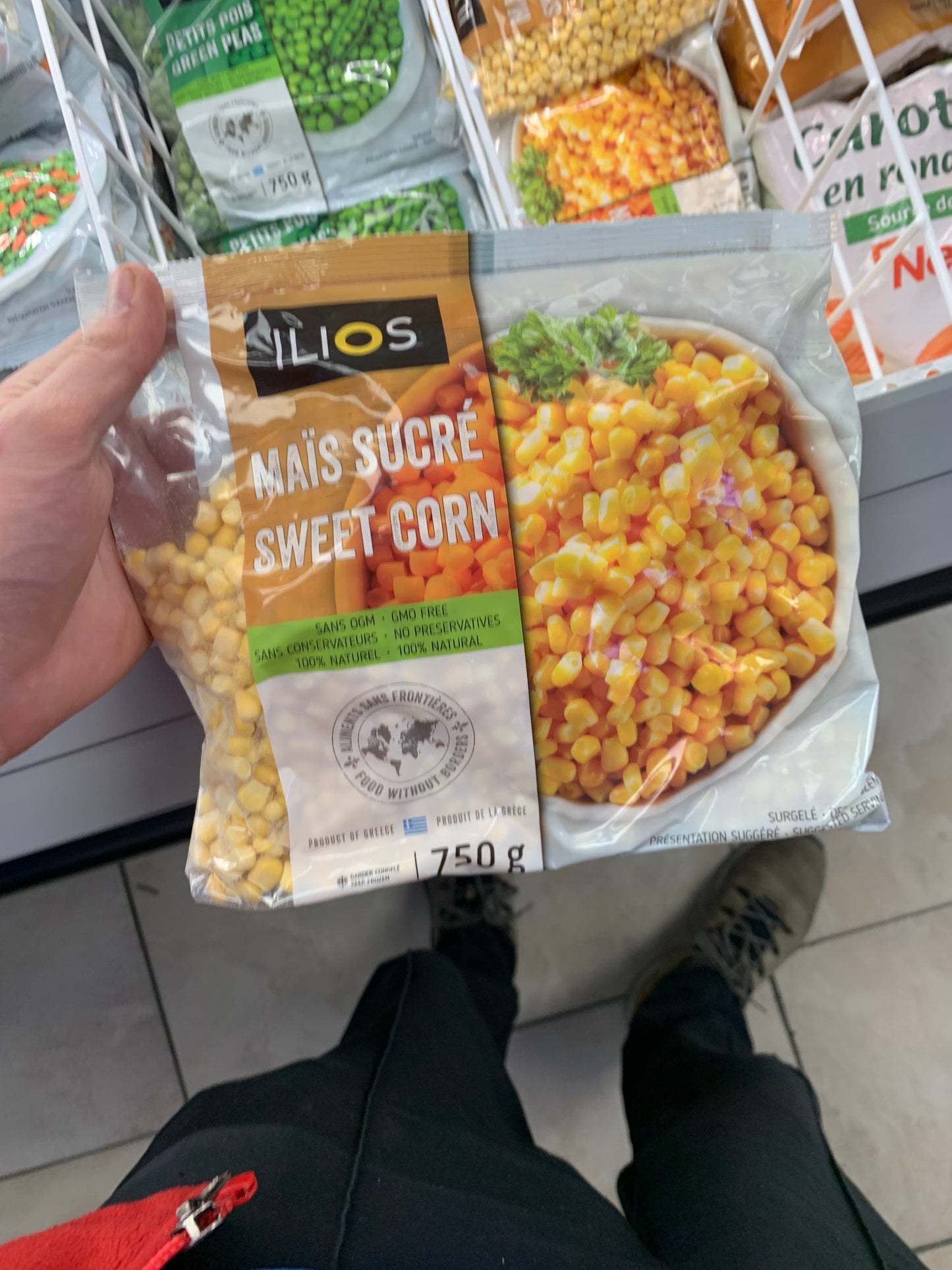 ILIOS Maïs Sucré 750g