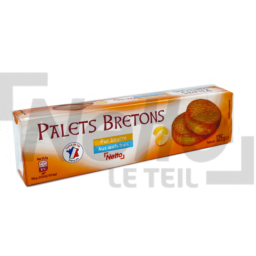 NETTO Palets Bretons Pur Beurre 125g