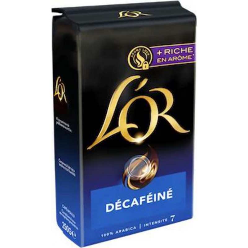 L'OR Café moulu décafeiné 250g