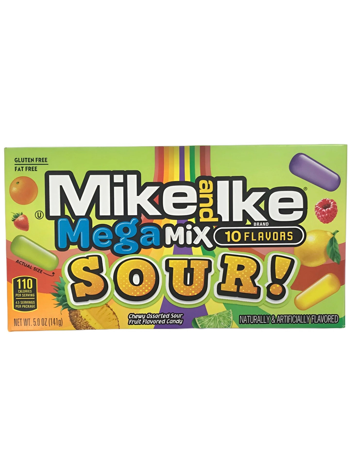 MIKE & IKE Mega Mix Sweet or Sour Theater Box 120g