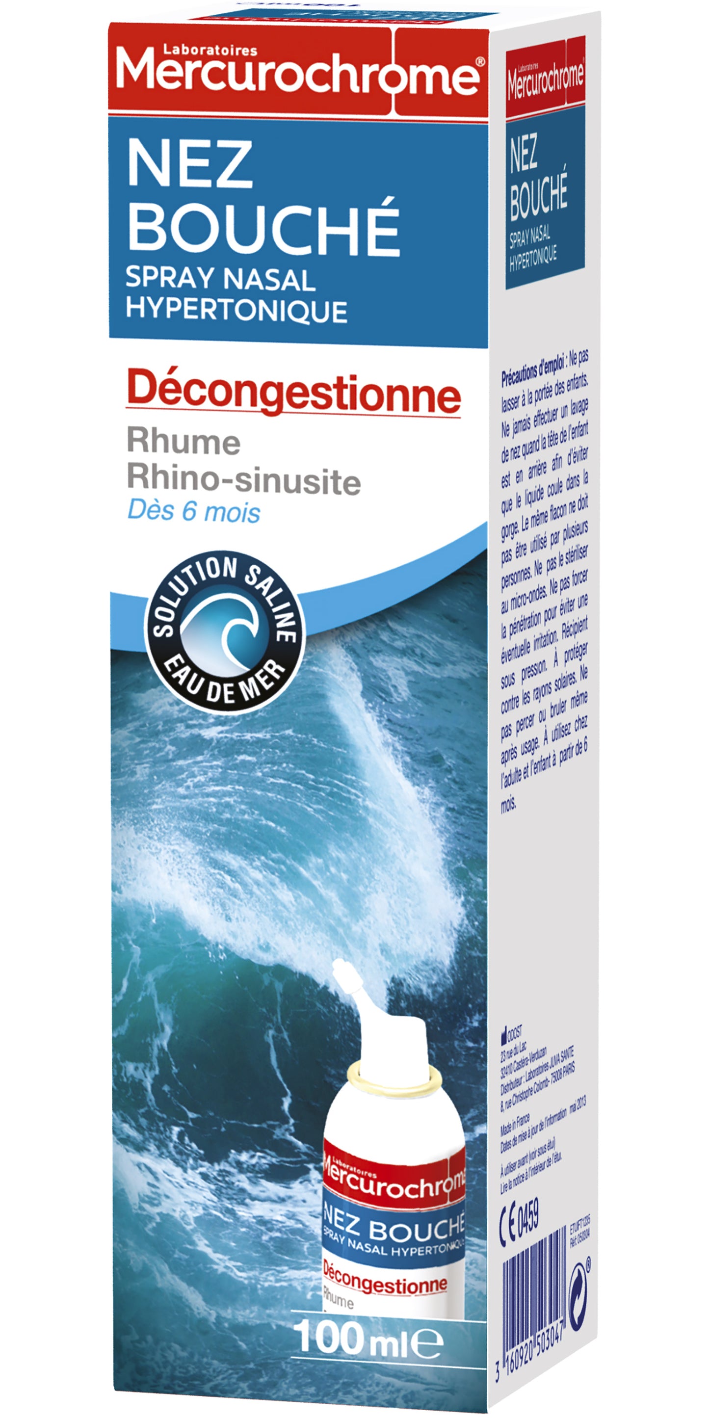 Spray nasal hypertonique 100ml