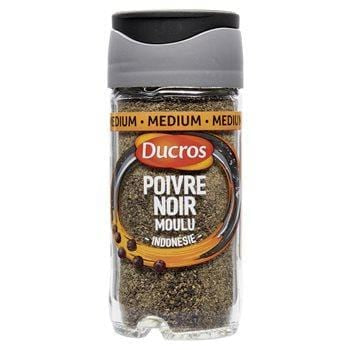 DUCROS Poivre noir moulu d’Indonésie 36g