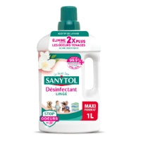 SANYTOL Desinfectant Linge Fleur Blanche 1L
