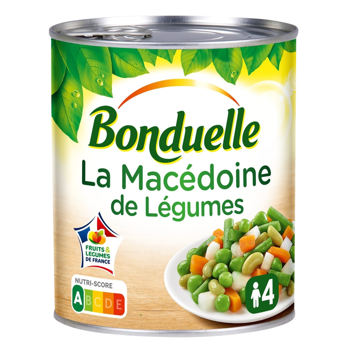 BONDUELLE Macédoine de légumes 530g