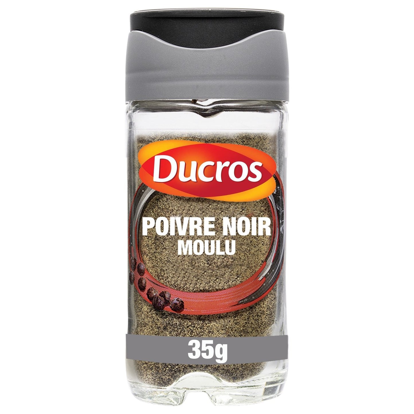 DUCROS Poivre Noir Moulu Fort 35g