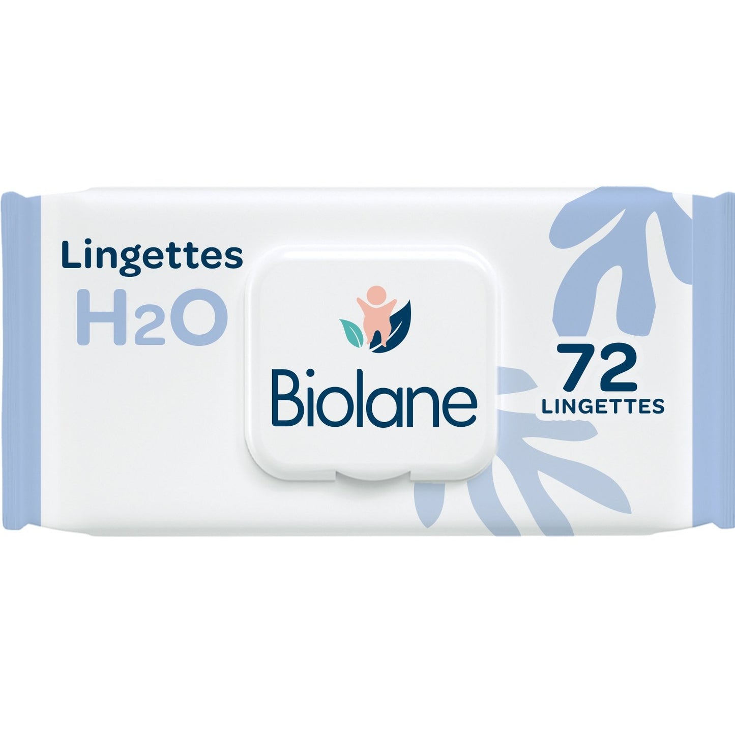 BIOLANE Lingettes Bébé H2O 50g