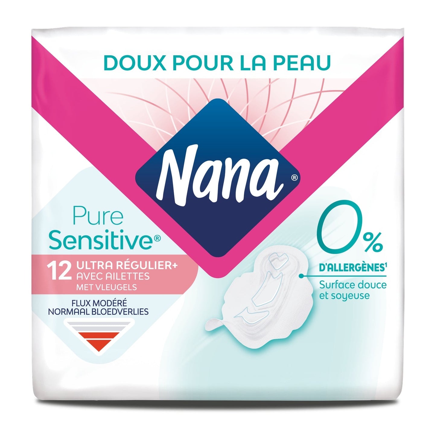 NANA Serviette hygiénique normal x12 30g