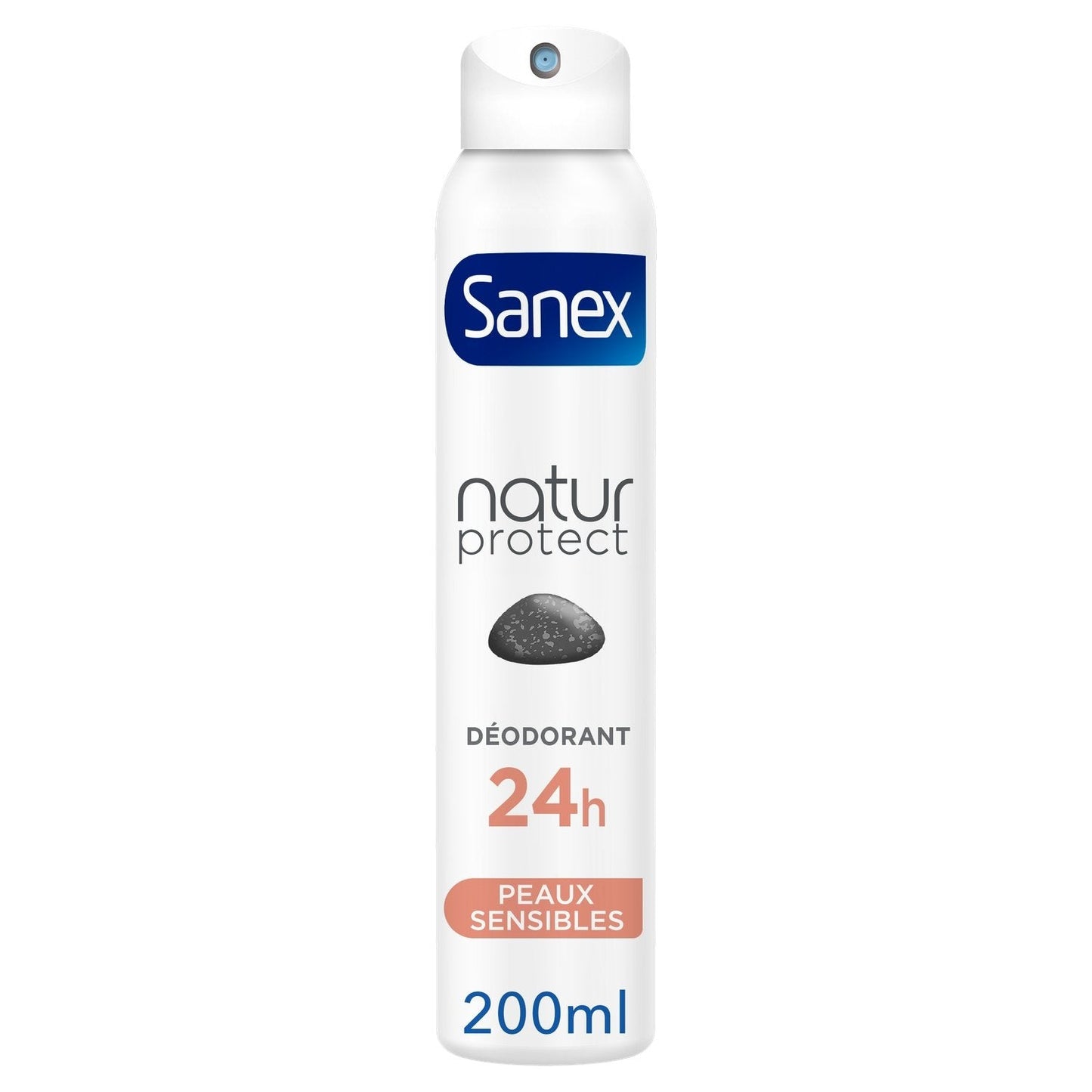 SANEX Déodorant Spray Natur Protect à la pierre d'Alun peaux sensibles 24h 200ml