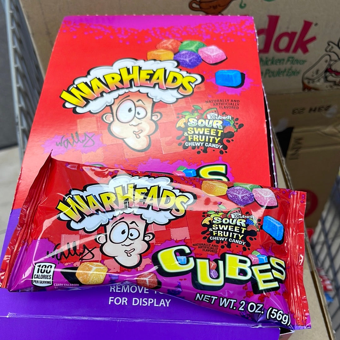 Warheads cubes sour & sweet 56g