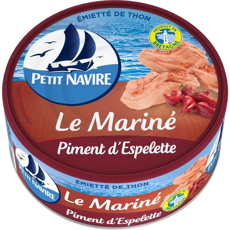 Emiettés de thon Le Mariné au piment d’Espelette 110g