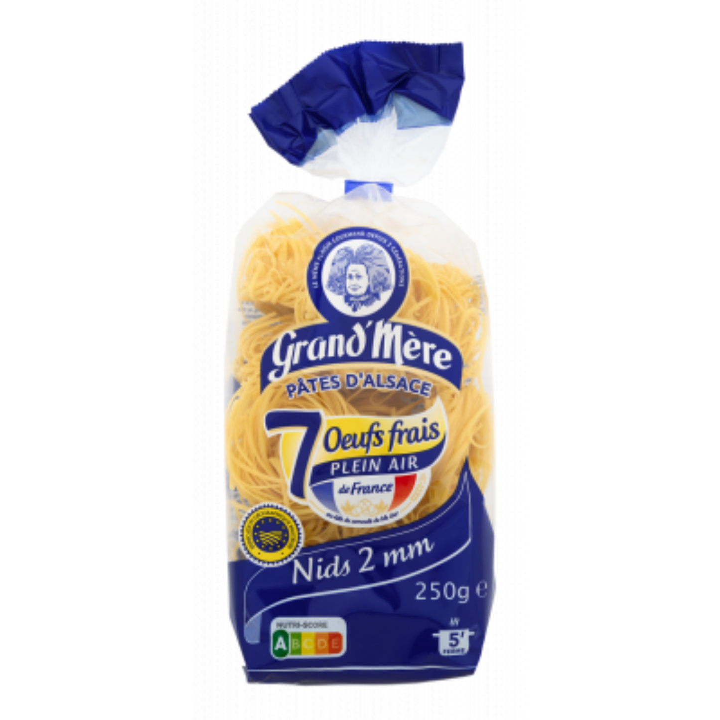 Grand Mere Nids 2mm Oeufs frais 250g