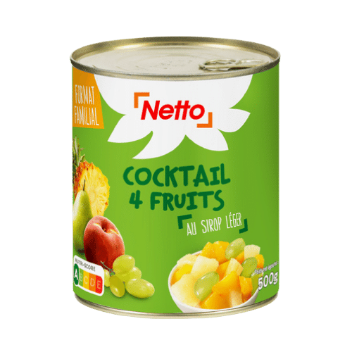 NETTO Fruits Cocktail 500g