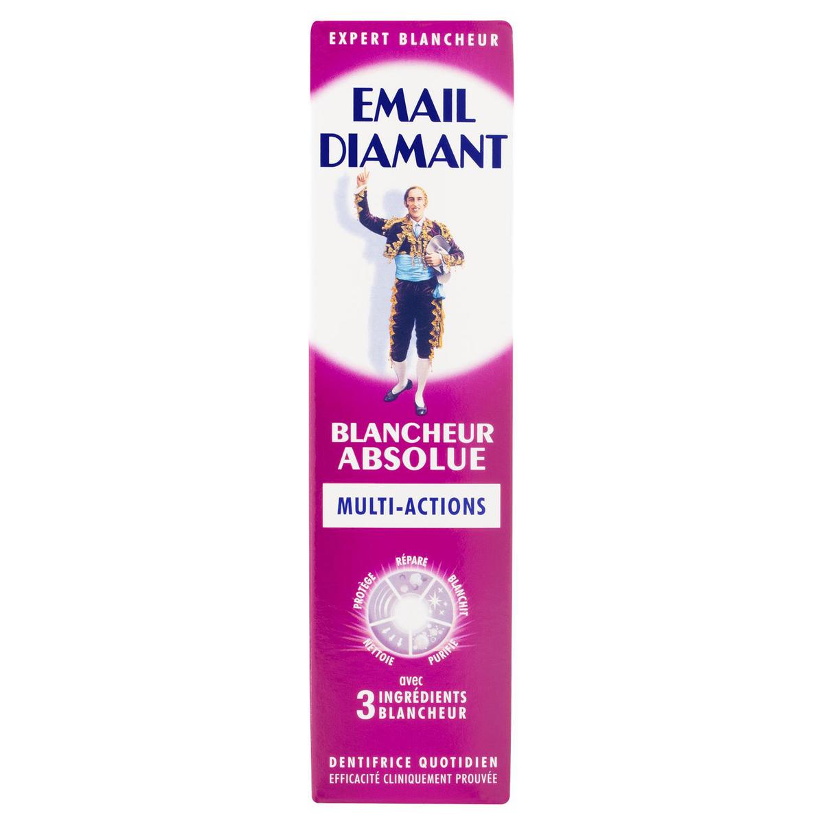 E.DIAMANT Dentifrice blancheur 75ml