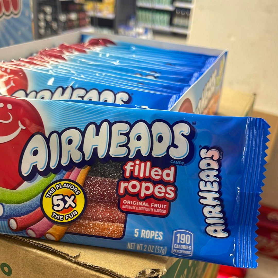 Airheads filled fruits ropes original 57g