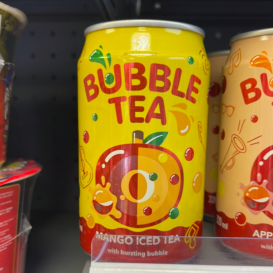 Madam Hong Bubble mango iced tea 320 ml
