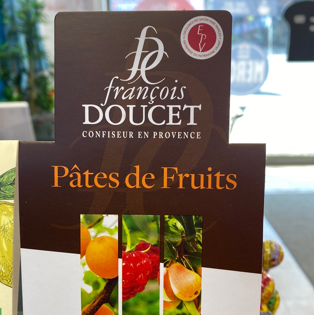 Francois DOUCET Pates de fruits Bio Myrtilles 25g