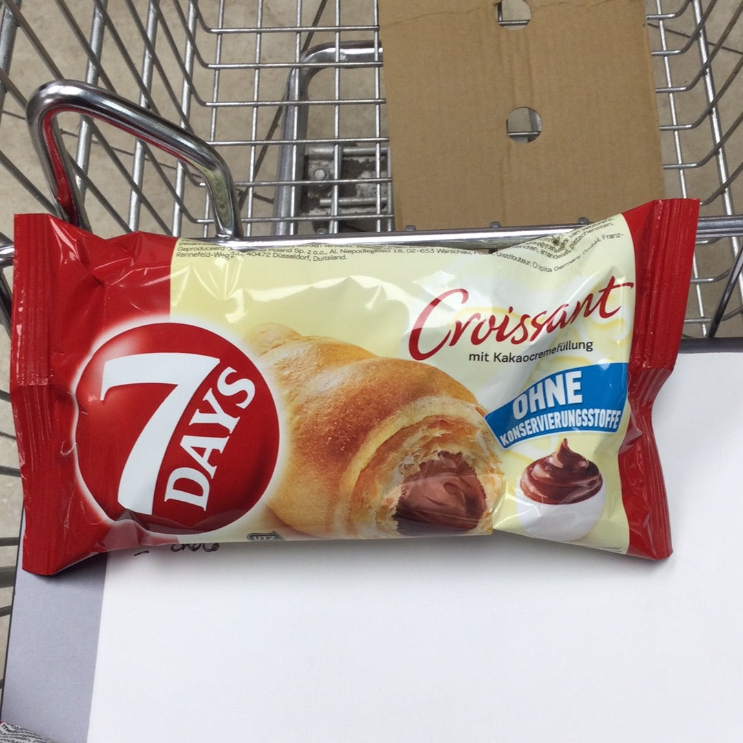 7Days croissant chocolat
