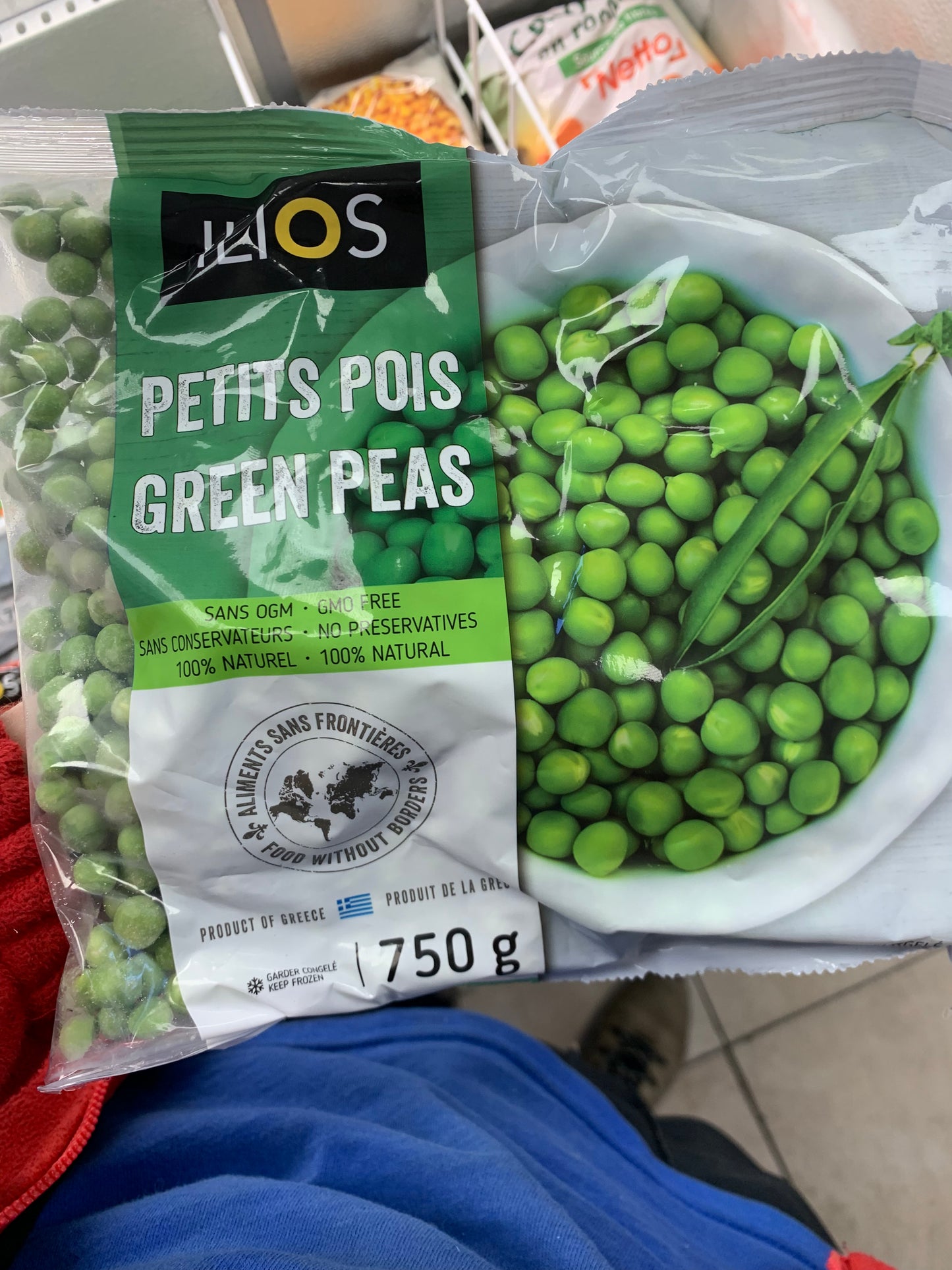 ILIOS Petits Pois 750g