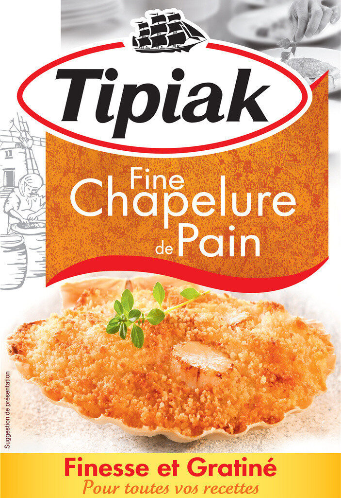 TIPIAK Chapelure fine de pain 275g