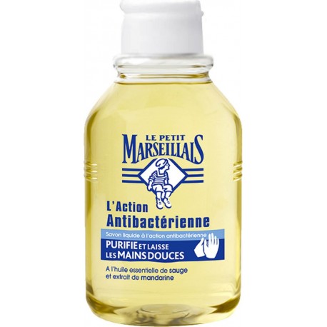 LE PETIT MARSEILLAIS Savon liquide action anti-bactérienne 300ml