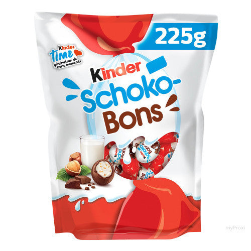 KINDER SCHOKOBONS SACHET 225G